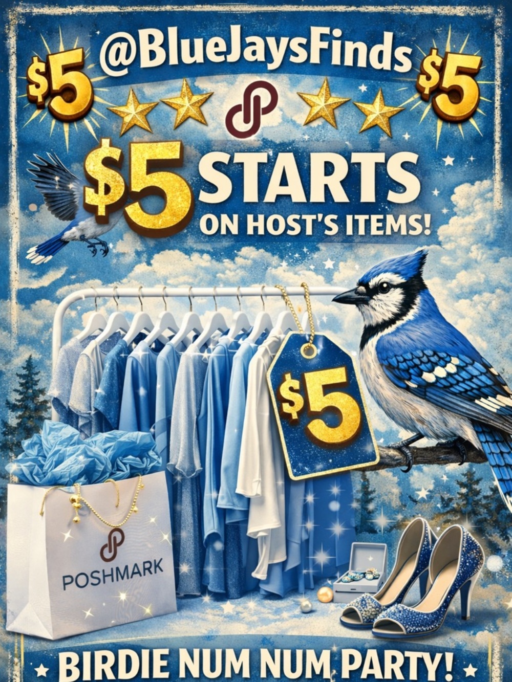 $5 Blue-Themed Show